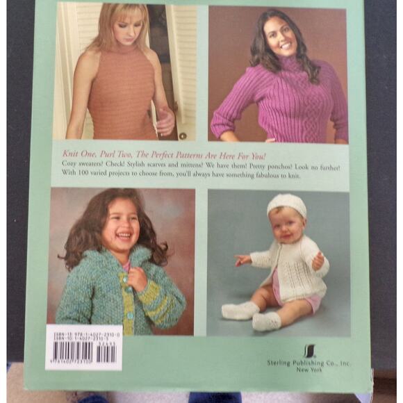 "100 Knitting Projects" a book by Jean Leinhauser & Rita Weiss - Picture 2 of 5
